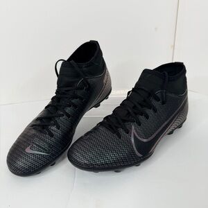 Nike Mercurial Superfly 7 Club MG Soccer Cleats Black Size‎ 5Y
